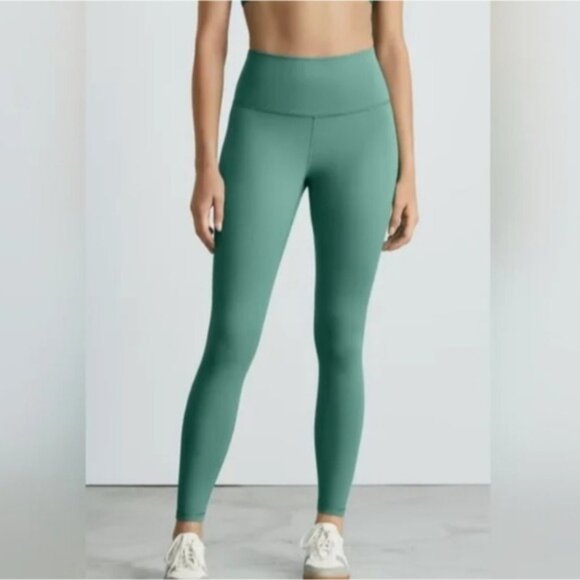 Everlane Pants - Everlane Perform Ankle Legging Size Small New Green Yoga Gym Workout Exercise